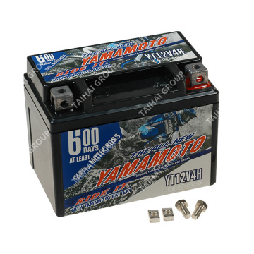 YAMAMOTO YT12V4H Motorcycle Spare Parts 12V4AH Power Supply Storage Battery
