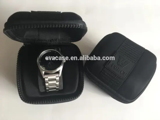 Light-weight portable custom essential foam molded eva watch boxes