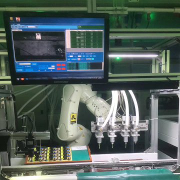 Yüksek Hassasiyetli Altı Eksenli Robotik Dağıtım Makinesi