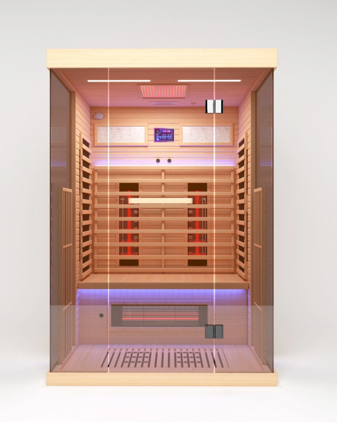 2-Person Indoor Far Infrared Sauna Room