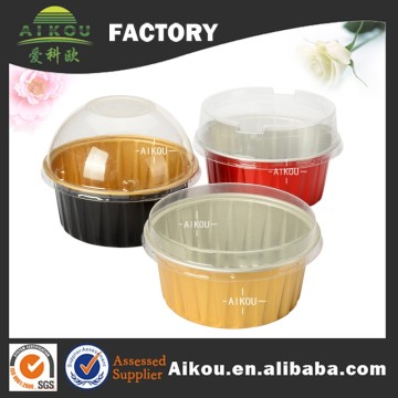 Disposable frozen baking cups with lid China supplier