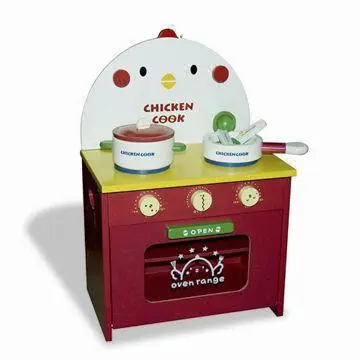 Cooker Toy, Made of Solid or MDF Wood, Available in Various Designs