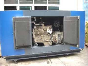 100kw(125kva) silent CUMMINS + MARATHON GENERATORS