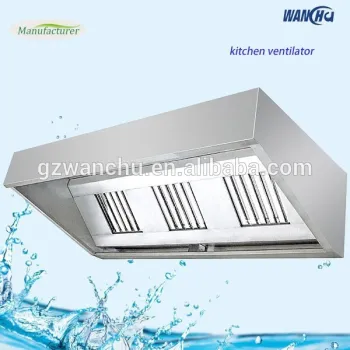 China Commercial Stainless Steel Kitchen Hood Factory Price/Customized Italian Range Hood Commercial Kitchen Hood for Restaurant