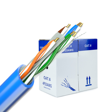 Flexible CAT6A UTP LAN Cable 305M Roll with Pull Box