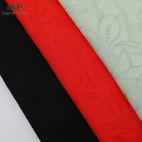 Cheap Wholesale 100% Rayon Floral Breathable Jacquard Fabric For Shirts