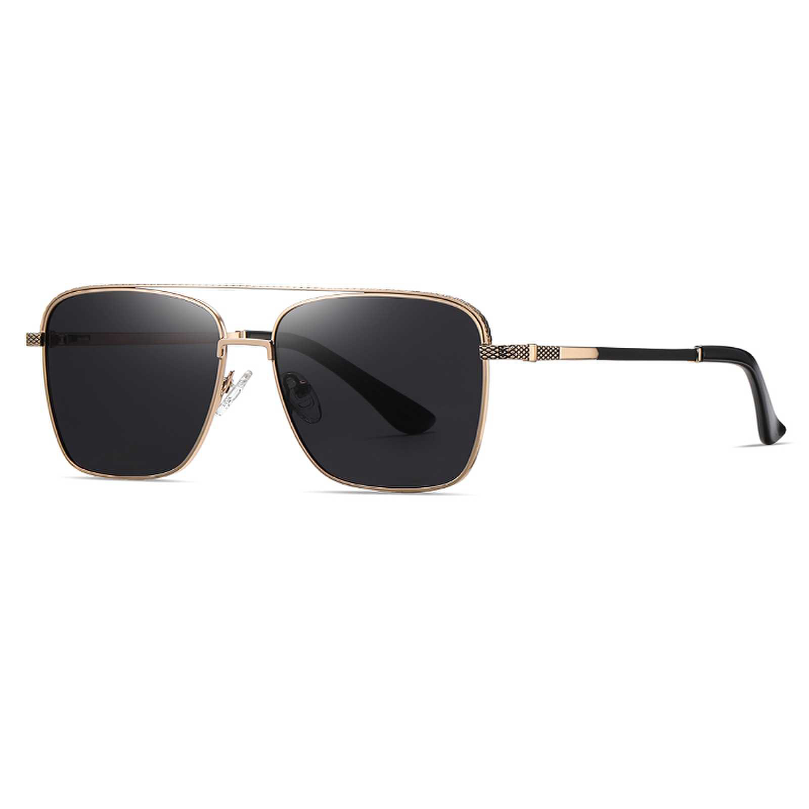Metal Double Bridge Men's Sunglasses