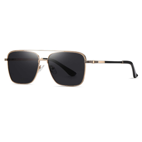 China Metal Double Bridge Men's Sunglasses Supplier