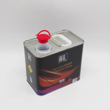 Chemical Metal Tin Can with Spout Cap