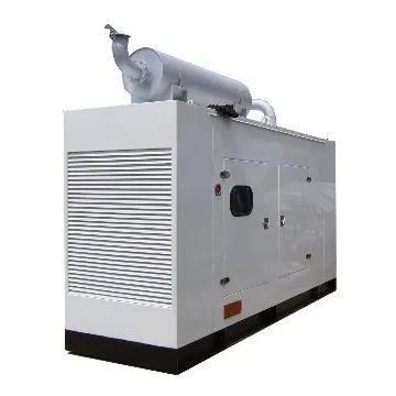 Base Fuel Tank Soundproof 280kW Diesel Genset
