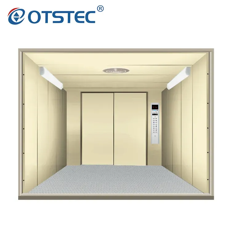 Custom Freight Elevator for Warehouse Machine Room