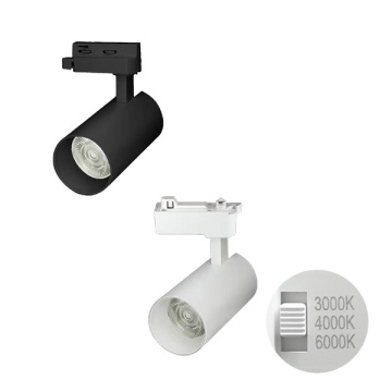 10W Dial Track Light 3CCT ขาวดำ
