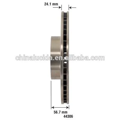 performance brakes auto car rotor 26310-AC040 for Subar Forester Legacy