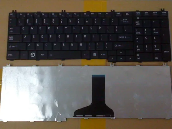 New Original Toshiba A500 Laptop Keyboard Black Matte