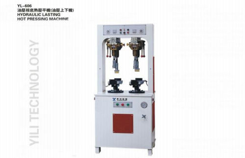 2000prs / 8hrs Hydraulic Lasting Hot Sole Pressing Machine For Tennis Shoes