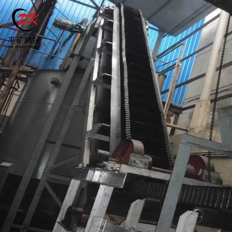 Inclined Sidewall Corrugated Belt Conveyor Factory