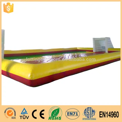 China Newly Designed Inflatable Football Field Game