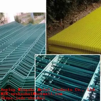Pvc coatred welded wire mesh panel