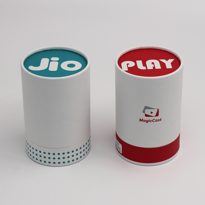 Easy Eco Economical Cardboard Round Cylinder Packaging Gift Box