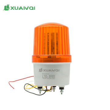 220V Waterproof Caution Light with Replaceable Battery - Multifunction LED Warning Light