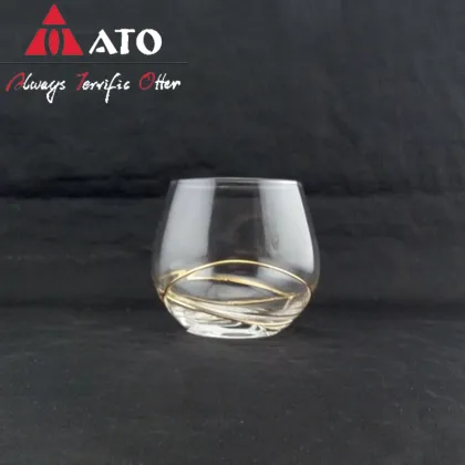 Lead Free Crystal Solid Colored Wine Glass Set