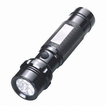 LED Flashlight, Weatherproof, Tactical End Cap Switch