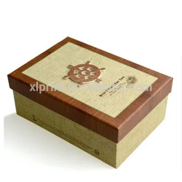 Fancy paper perfume packaging rigid gift box