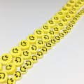 STRUNG BEADS SMILING CERAMIC BEADS 10mm 30pcs