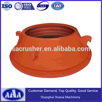 High manganese steel manganese concave parts for cone crushe ,cone crusher spare part, concave and mantle parts for cone crusher