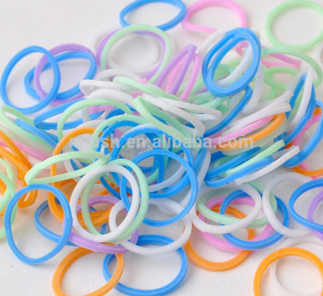 Luminous Grow In Dark rubber crazy loom bands wholesale RL-0018