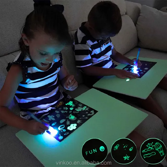 Suron Glowing Graffiti Fluorescent Board 3D Drawing Board
