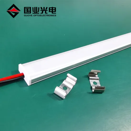 Customized 12v 24v Recessed Rectangular LED Aluminum Profile Light Strip for Cabinets and Display Cases
