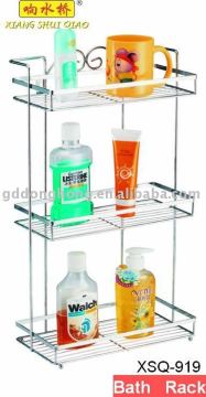 Triple tier bathroom accessories