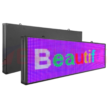 Pantallas LED車のビルボードサイン-128x32ドットマトリックスLEDモジュールディスプレイ
