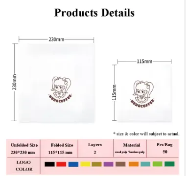 Paper Dinner Napkin Fold Dinner Napkins