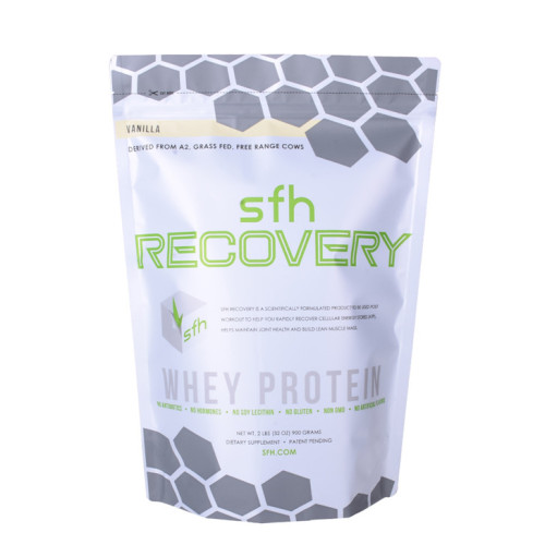 Whey Protein Powder Bag Custom Printed Doypack Bags