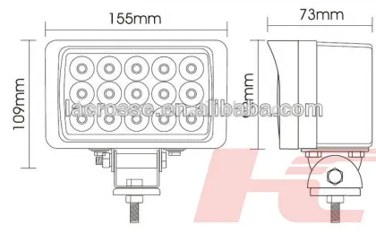45W LED WORK LIGHTS FOR TRUCK AUTO LIGHTING