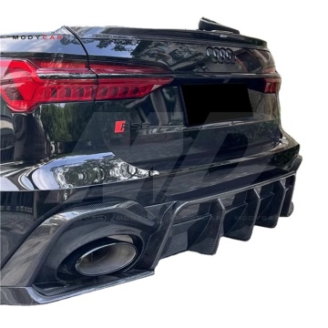 FD Style Carbon Fiber Rear Diffuser for 2019-2023 Audi RS6