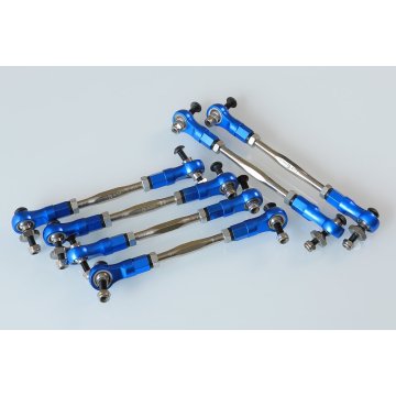 Alloy Front & Rear turnbuckle set(2 pcs rear and 4 pcs front) for Losi 5ive t ,ROVAN LT ,KM X2