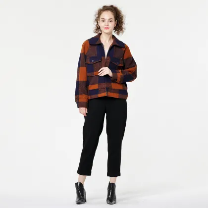 New Fashion Winter Zipper Sherpa Coats