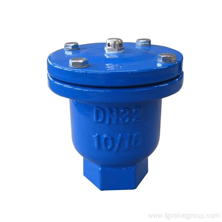 Single Orifice Air Relief Vent Valve