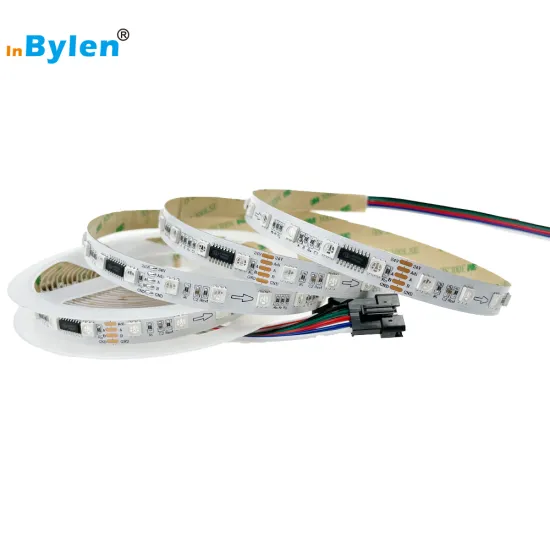 UCS512C4 DMX RGB DC24V 14.4W 60LEDs 10Pixels IP20 LED Strip Light with 3 Years Warranty