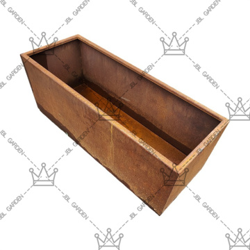 Long Metal Trough Planter