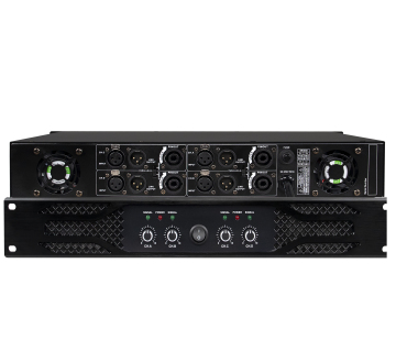 XTUGA DP-4.5 High-Quality 500W*4 Audio Power Amplifier for Home Karaoke and Stage Use