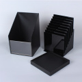 APEX Black Desktop Metal Display Brochure Stand Small