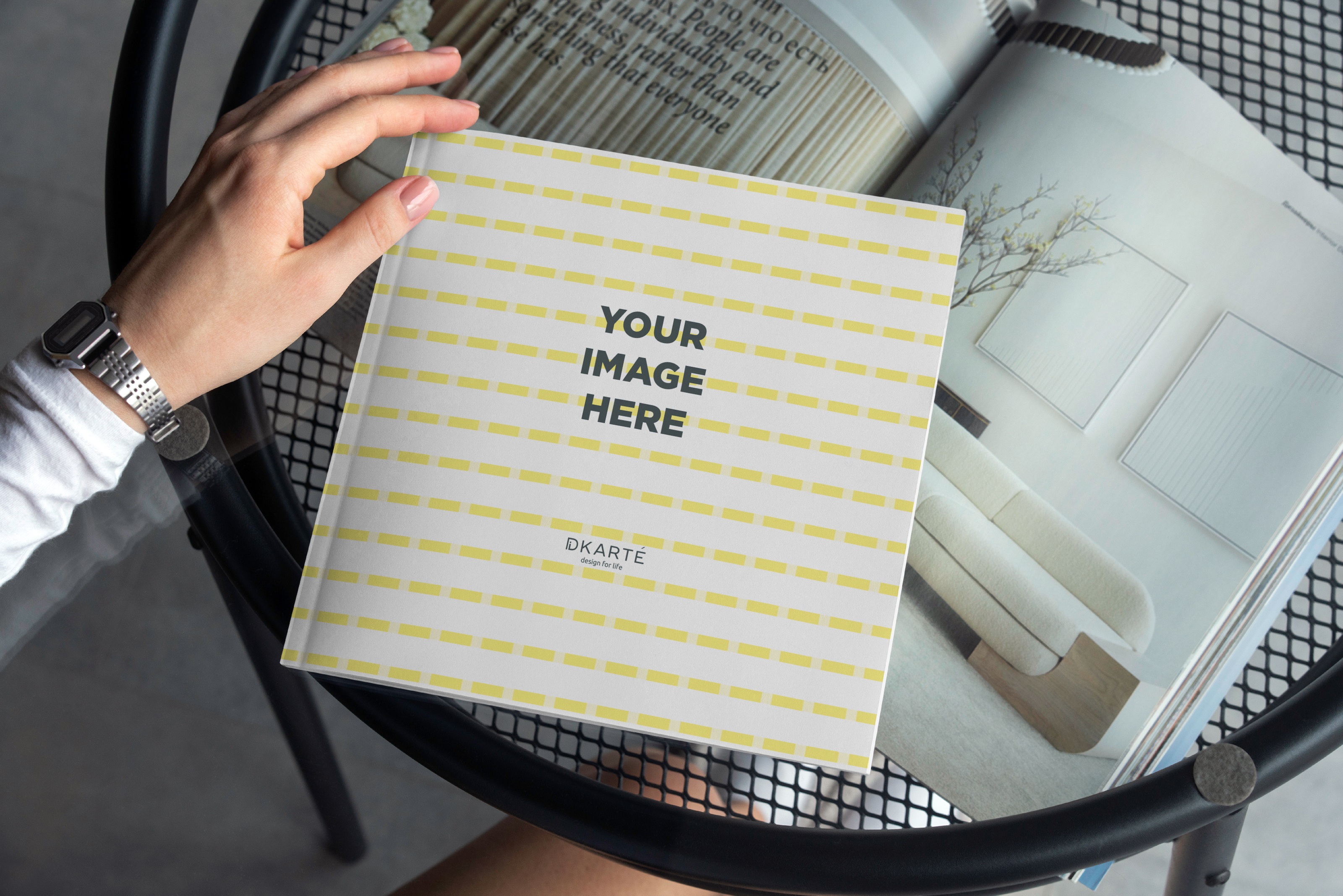 Perfect bound notebook printing