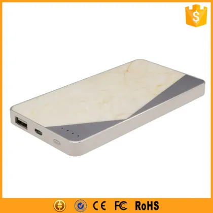 high quality marble case ATL 5000mah power bank battery