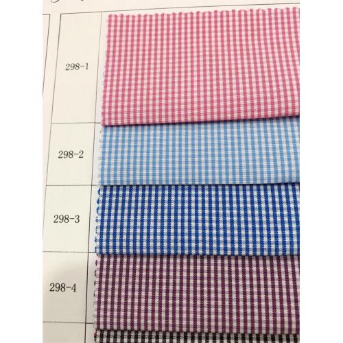 T/C Plaine Plaid and Stripe Fabric