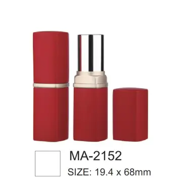 Square Empty Aluminum Lipstick Container MA-2152