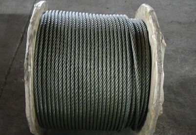 Ungalvanized Steel Wire Rope Of 6x19 Fc With Fibre Core1